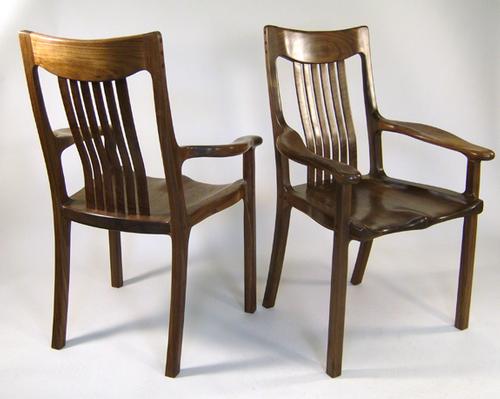 Eastern Side Chair, front and back