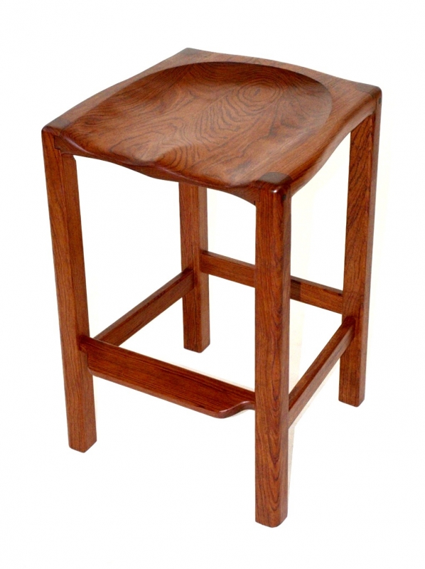 Backless counter stool